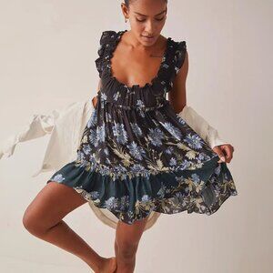 Free People Bali Wild Daisy Slip Dress